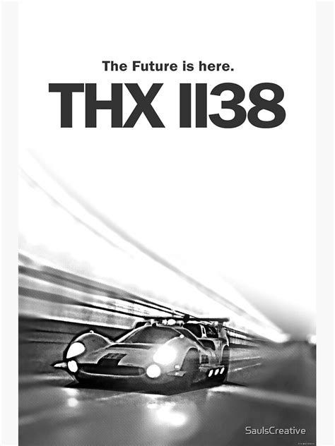 "THX-1138 Movie Art" Poster for Sale by SaulsCreative | Redbubble