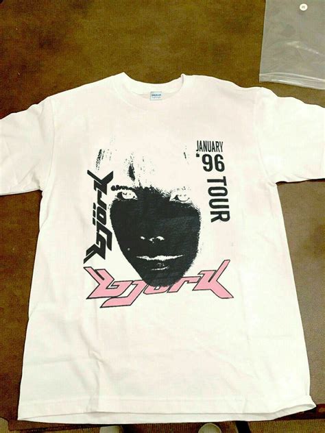 Bjork 1996 Japanese Tour Promo White 2 Sides Heavy Cotton - Etsy UK