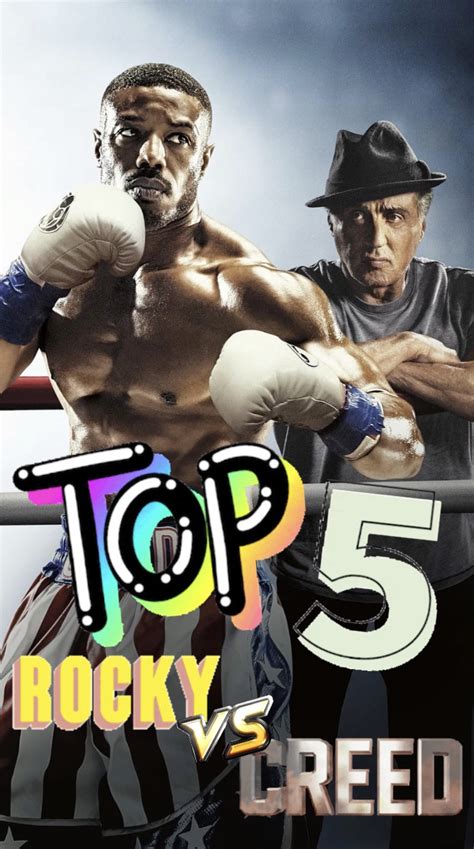 Top 5: Rocky vs Creed Movies - Ray Taylor Show