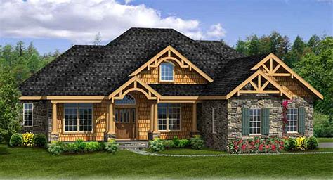 Rustic House Plan With Walkout Basement - 3883JA | Architectural Designs - House Plans