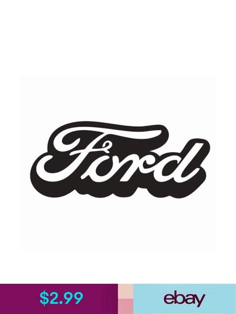 Decal Decorative Decals #ebay #Home & Garden | Car decals stickers, Ford logo, School logos