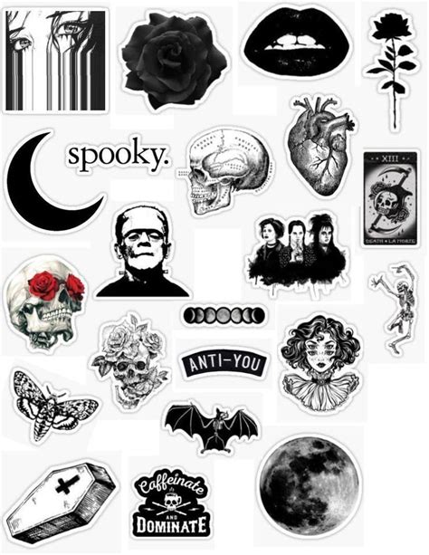 Buy Amazon: amzn.to/31bcjOk Gothic Stickers #hair #love #style #beautiful #Makeup #SkinCare # ...