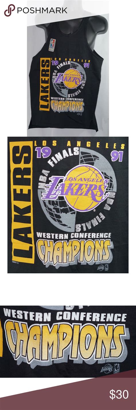 Los Angeles Lakers 1991 NBA Finals Size L Vintage | Los angeles lakers, Nba finals, Lakers