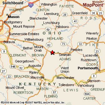 Where is Winchester, Ohio? see area map & more