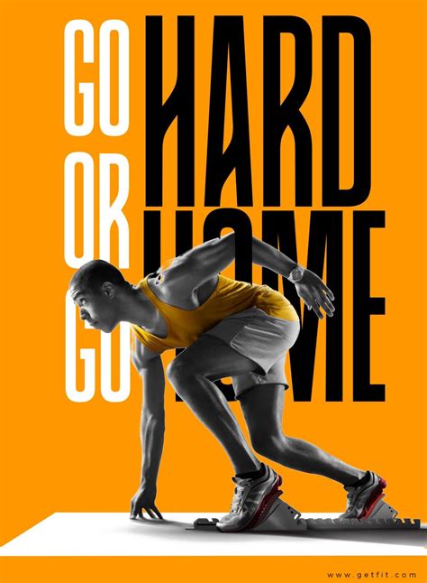 Go hard or Go home! Social Media Design, Flyers, Illustrator, Graphics, Graphic Design ...