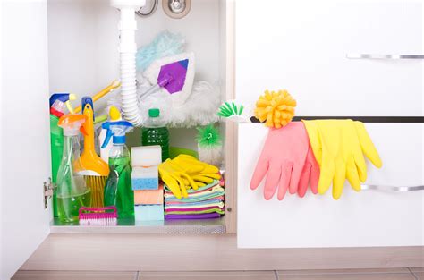 Storing and Organizing Cleaning Supplies