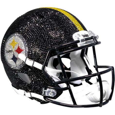 Pittsburgh Steelers Crystal Full Size Helmet