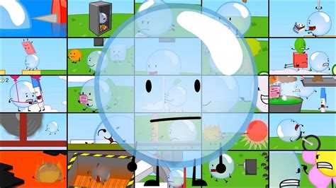 BUBBLE DIED IN (almost) EVERY EPISODE OF BFDI (this is obviously ...