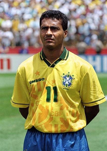 Portrait of Brazilian forward Romario taken 24 June 1994 in Stanford ...