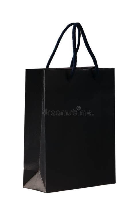 Black shopping bag. stock photo. Image of copy, present - 26242656