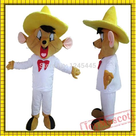 Cartoon Mascot Costume Handmade Speedy Gonzales Costume