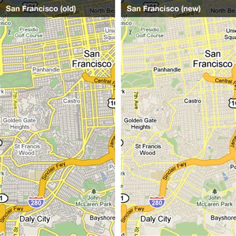 Google Maps' appearance takes new direction - CNET