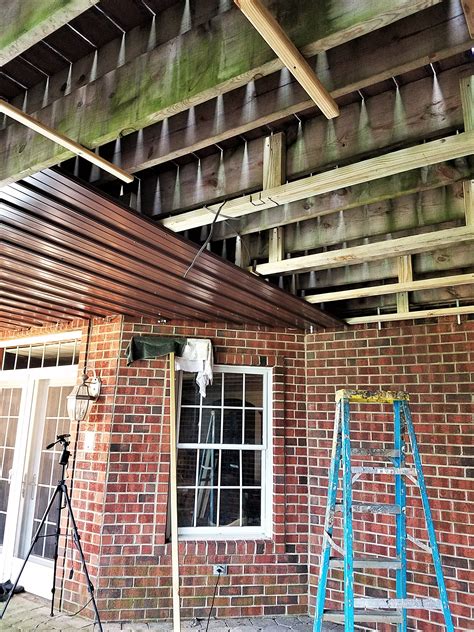 Do It Yourself Under Deck Ceiling / Under-Deck Roof | The Family Handyman - The first step to ...