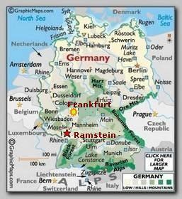 Ramstein Air Base Germany Map | Ramstein-USAF-Germany | Pinterest | Br ...