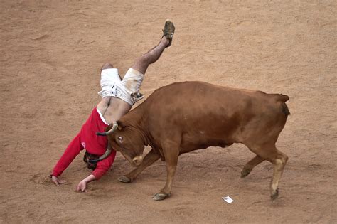 Pamplona's famed San Fermin running of the bulls festival