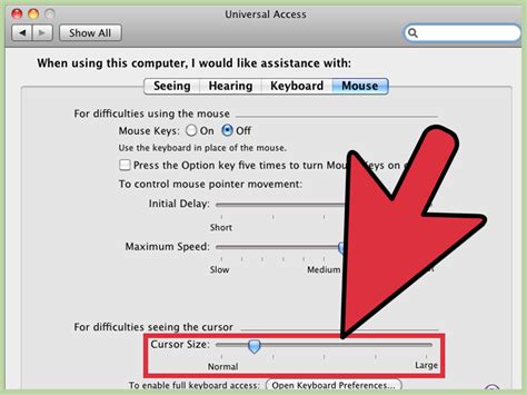 How to Change Cursor Size in Mac OS X: 9 Steps (with Pictures)