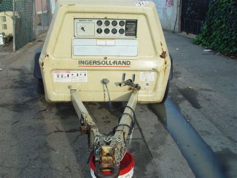 1997 ingersoll rand 185 cfm diesel air compressor nice