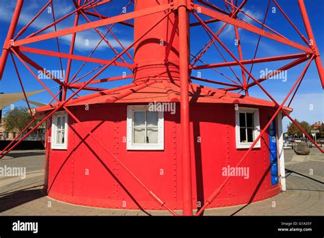 Port Adelaide Lighthouse, (formerly South Neptune Island) South Australia, Australia Stock Photo ...