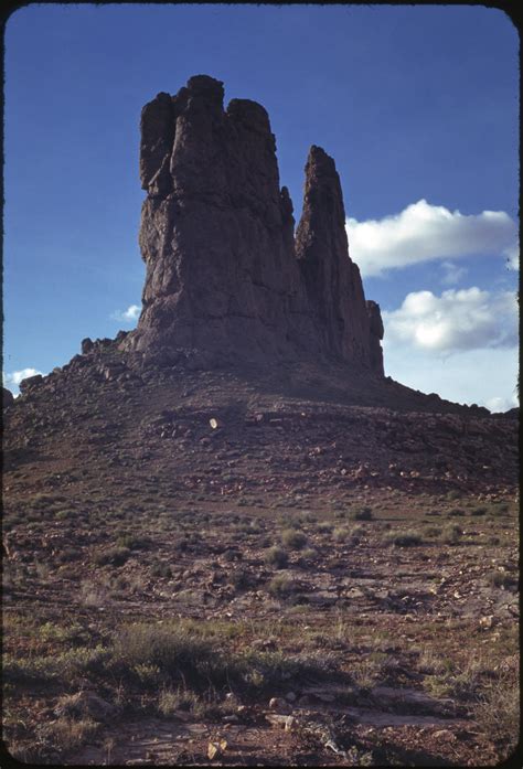 Volcanic neck | University of Utah Marriott Library | J. Willard Marriott Digital Library