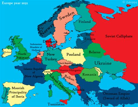 Islamic Europe by Zaki994 on DeviantArt