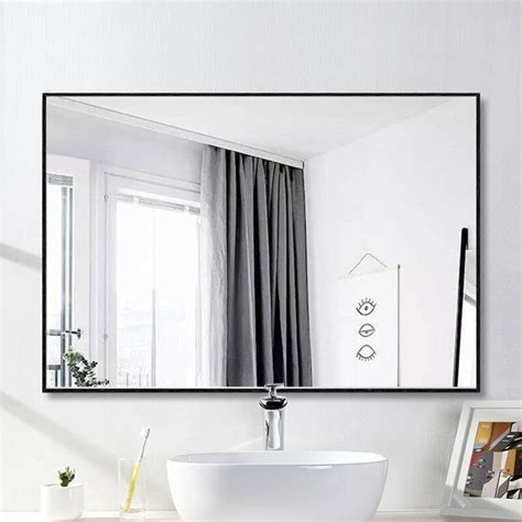 Black Framed Bathroom Vanity Mirrors – BESTHOMISH