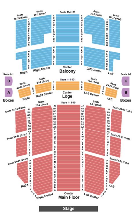 Rbtl Auditorium Theater Seating Chart – Two Birds Home