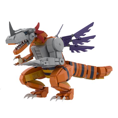 LEGO MOC MetalGreymon by brickfolk | Rebrickable - Build with LEGO