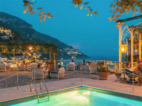 Il Tridente, panoramic restaurant in Positano at Hotel Poseidon