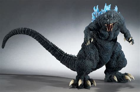 16" Inch Tall HUGE Godzilla 2001 Blue Dorsal Fin GMK TOHO Figure PX EX ...