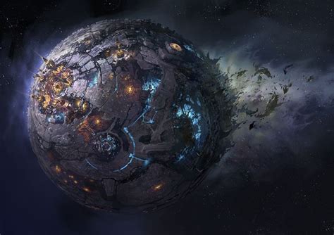 cybertron / aaron limonick / planet / art / via linesandcolors | Planets - Real and Imagined ...