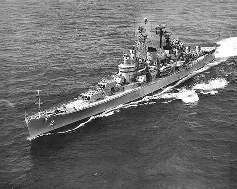 [Photo] USS Canberra underway during the Cuban Missile Crisis, 28 Oct 1962 | World War II Database