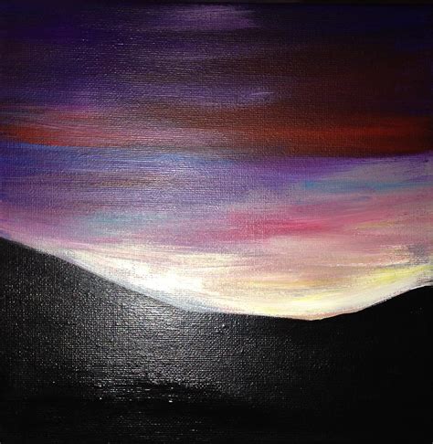 Nightfall Painting by Margaret Watson