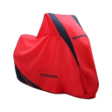 Motorcycle Cover Red (L) Cover Resmi Dari Honda 08P71MCLRED