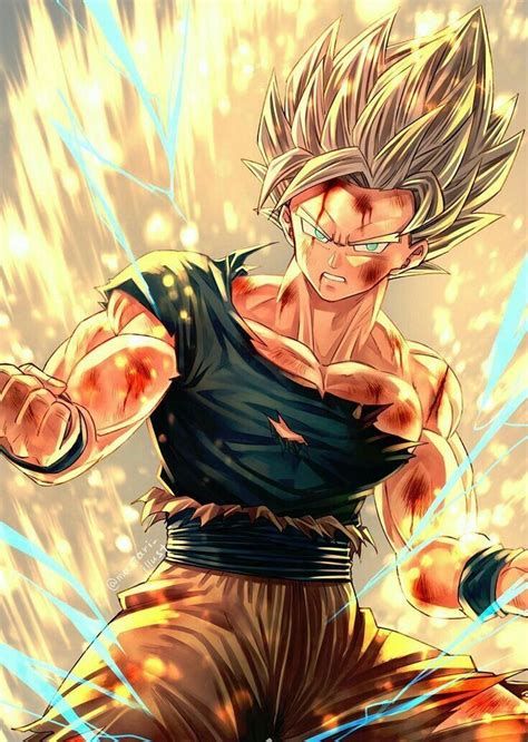 Dragon Ball Painting, Dragon Ball Art Goku, Dragon Ball Super Goku, Dragon Ball Artwork, Goku ...