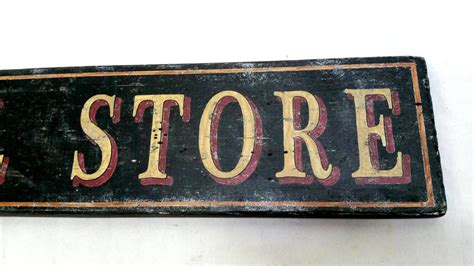 General Store Sign Antique Style Handmade Wood Decor - Etsy