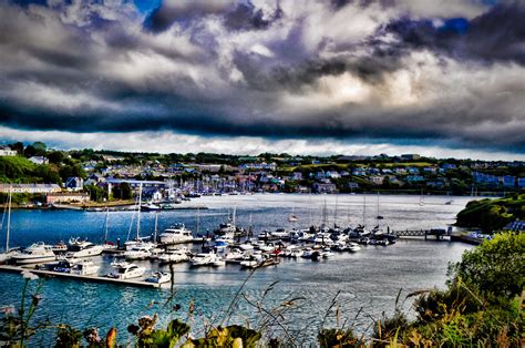 Kinsale - Kinsale (view across the River Bandon) is a historic port and fishing town in County ...