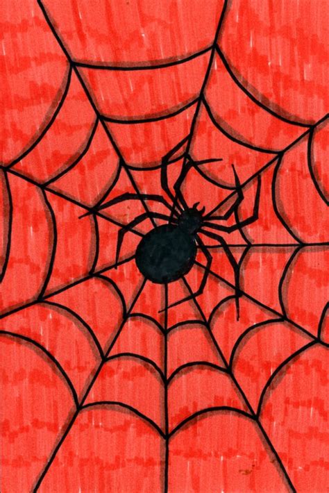 How to Draw a Spider · Art Projects for Kids