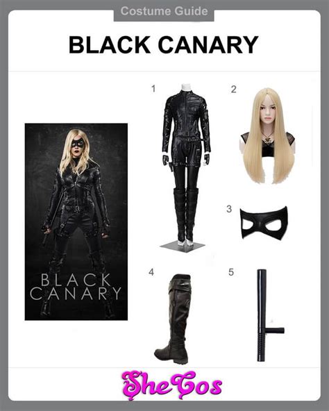 Get Ready for Battle in Black Canary Costume | SheCos Blog