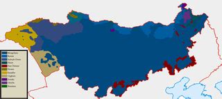 Ethnolinguistic map of Mongolia (PAX EUROPAEA Lore) : r/imaginarymaps