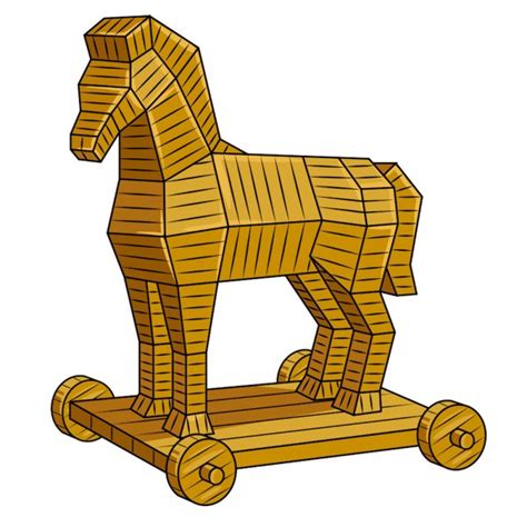 Trojan Horse Drawing | Free download on ClipArtMag