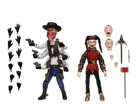 Puppet Master – 7″ Scale Action Figures – Ultimate Six-Shooter & Jester ...