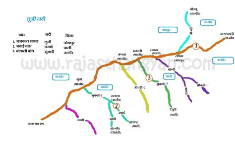 Luni River Map