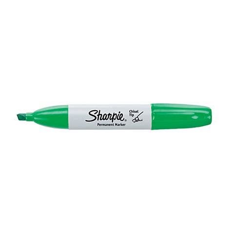 BUY Sharpie Chisel Marker Green