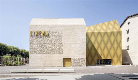 Cinéma, Antonio Virga architecte, Cahors, Vue façade sud