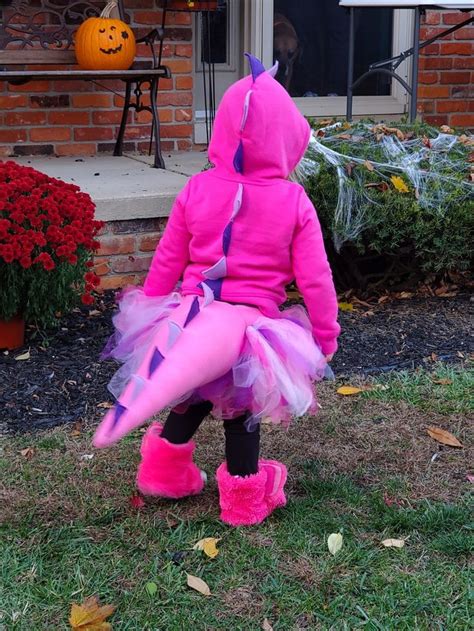 Girly dinosaur! | Dinosaur halloween costume, Toddler dinosaur costume ...