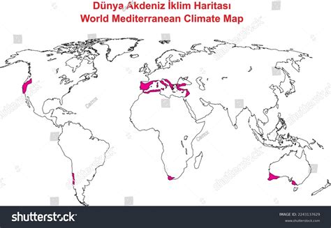 Mapa mundial del clima en el: vector de stock (libre de regalías ...