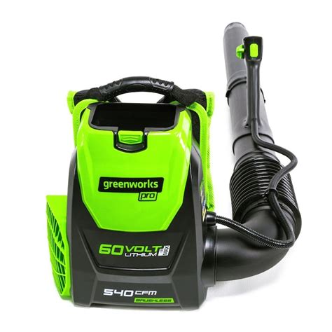 Greenworks Pro 140-MPH 60-Volt Max Lithium Ion Brushless Handheld ...