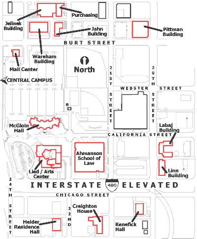 Plano East Campus Map