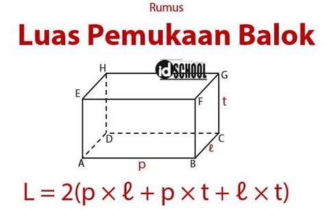 Rumus Luas Permukaan Balok - IMAGESEE