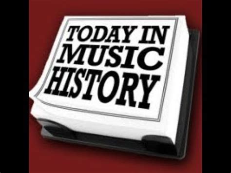 This Day In Music History August 10 - YouTube